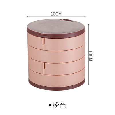 Geroteerde Plastic Juwelenorganisator Storage Box voor Nageloorring