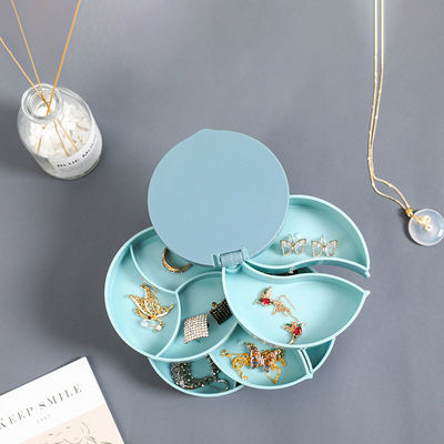 Geroteerde Plastic Juwelenorganisator Storage Box voor Nageloorring