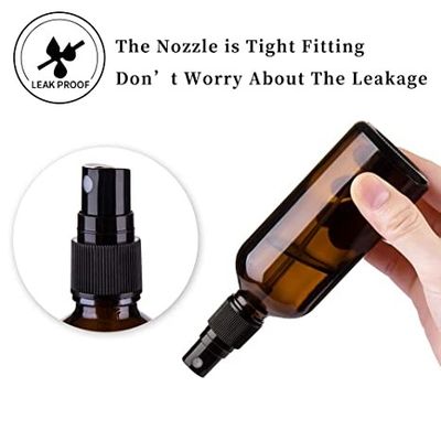 30ml 50ml 100ml Amber Glass Spray Bottles voor de Nevelfles van de Etherische oliënmist