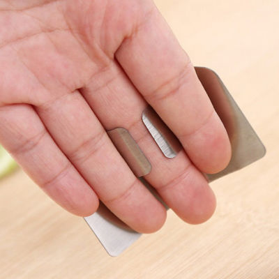 Van de de Handbeschermer van de roestvrij staalvinger de Veilige Wacht From Kitchen Knife 6.5x4.5cm