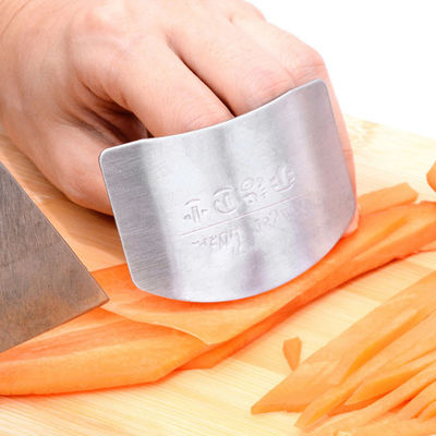 Van de de Handbeschermer van de roestvrij staalvinger de Veilige Wacht From Kitchen Knife 6.5x4.5cm