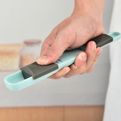 Dubbele het Beëindigen Metende Lepel van de keuken Plastic Regelbare Metende Lepel