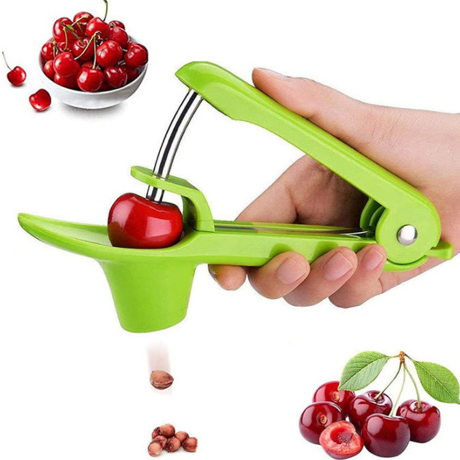 Olive Seed Cherry Pitter Remover-Hulpmiddel met het Siliconekop van de Voedselrang
