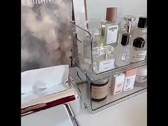 18L Clear Acrylic Storage Bins Organizer For Cosmetic Jewelry Stationery