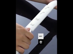 Custom Houseware Plastic Products Adjustable Air Conditioner Windshield Deflector