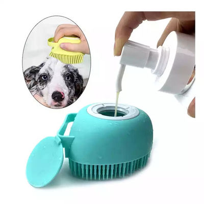 Veelkleurige Zachte de Shampooautomaat van de Siliconeborstel voor Cat Dog Pets