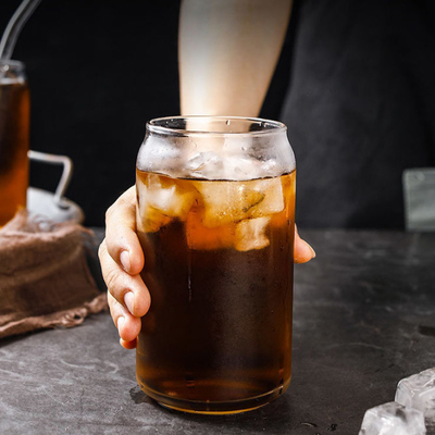 Transparante Mokken van het de Koffie16oz Bier van Borosilicate de Duidelijke Milktea
