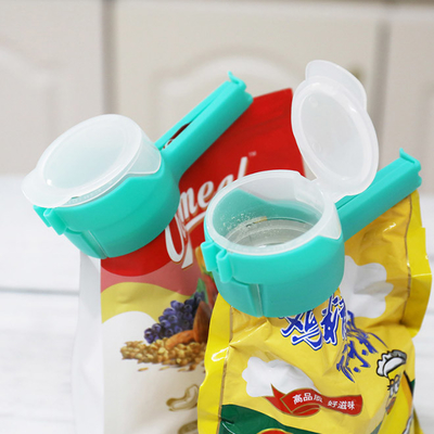 De Klemmen van keukenchip bag food storage sealing met gieten Spuiten