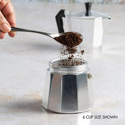 De Espressomaker Essentiële Barista Tools Stainless Steel van strookstovetop