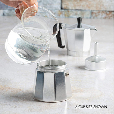 De Espressomaker Essentiële Barista Tools Stainless Steel van strookstovetop