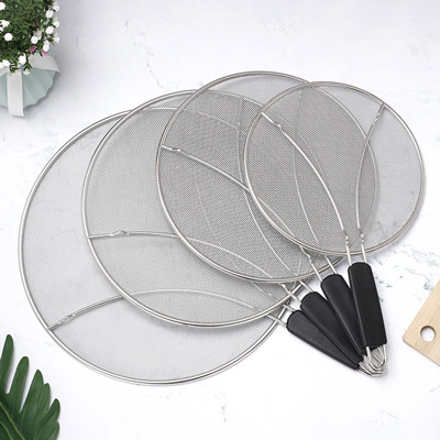 Het zilveren Roestvrije staal ploetert het Scherm voor Bradend Pan Bulk Kitchen Supplies