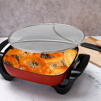 Het zilveren Roestvrije staal ploetert het Scherm voor Bradend Pan Bulk Kitchen Supplies