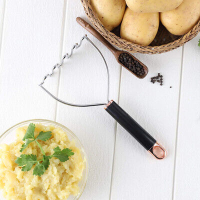 De moderne Zilveren Op zwaar werk berekende Stamper van de Roestvrij staalaardappel