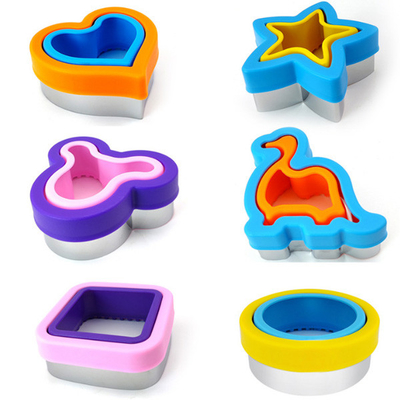 Het Roestvrije staal van de de Sandwichsnijder van Mickey Shapes Bread DIY van de hartster