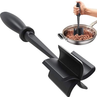 De hittebestendige Hamburger van Vleeschopper masher and smasher for