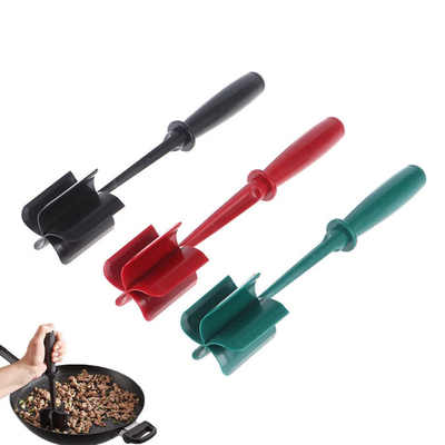 De hittebestendige Hamburger van Vleeschopper masher and smasher for