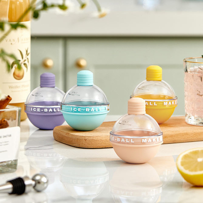 Van het het Gebiedijsblokje van de Gloeilampencirkel van het de Dienbladensilicone van de het Ijsbal de Vorm 100ml