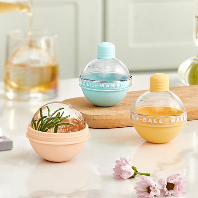 Van het het Gebiedijsblokje van de Gloeilampencirkel van het de Dienbladensilicone van de het Ijsbal de Vorm 100ml