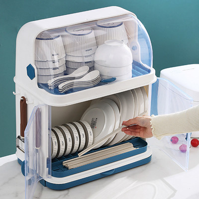 Het veelkleurige Rek van de Keuken Tegen Plastic Kom met Dekseldekking