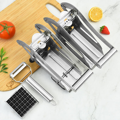 Multifunctionele de Aardappelsnijder van de Roestvrij staal Handsnijder met Comfortabel Handvat