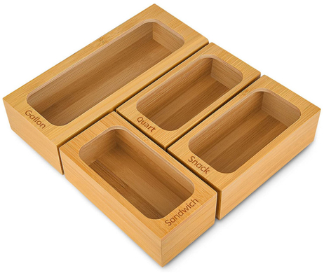 Van de de Sandwichzak van de voedselopslag de Snack van de Organisatorfor gallon quart