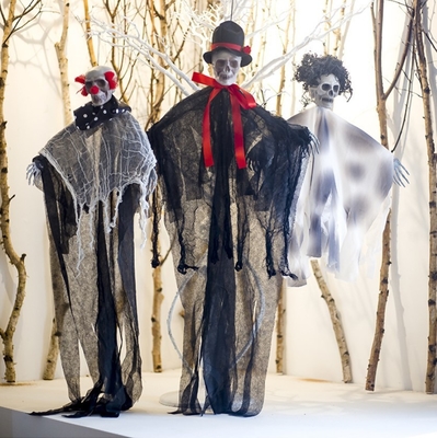 De Decoratiespook van Halloween van de festival Hangend Doek voor Bomen
