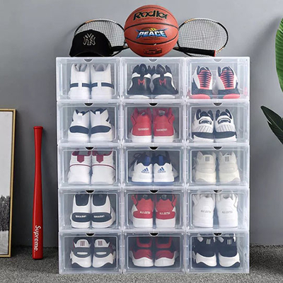 De plastic Container van de Huishoudenopslag Magnetische Shoebox