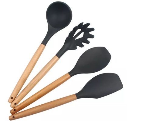 De Reeks van de de Spatellepel van het huishoudensilicone