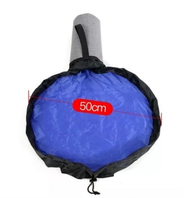 Aangepast van de het Huishoudenopslag van Kinderen de Containerspel Mat Drawstring Toy Storage Bag