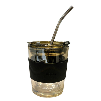 Het Glasdouane van ISO14001 500ML Eenvoudige het Drinken Koppenmok voor Cappuccinokoffie