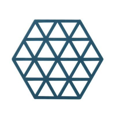 De Matten van de siliconetreeft en Heet Multifunctioneel de Keukenhulpmiddel van de Stootkussens Hexagon Hitte voor Kommatten