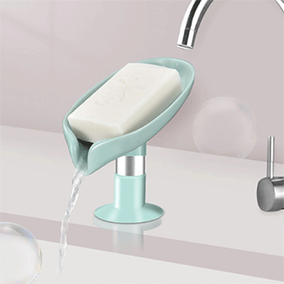 Van het de Houdersblad van de zeepschotel het Dienblad van de de Vormzeep met Automatische drainering en Zuignap voor Douche