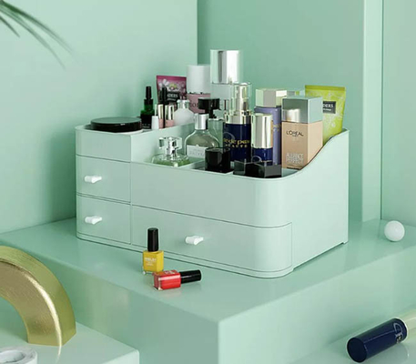 Grote Plastic van de de Opslagdoos van de Desktoplippenstift Kosmetische de Make-uporganisator