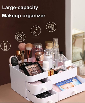 Grote Plastic van de de Opslagdoos van de Desktoplippenstift Kosmetische de Make-uporganisator