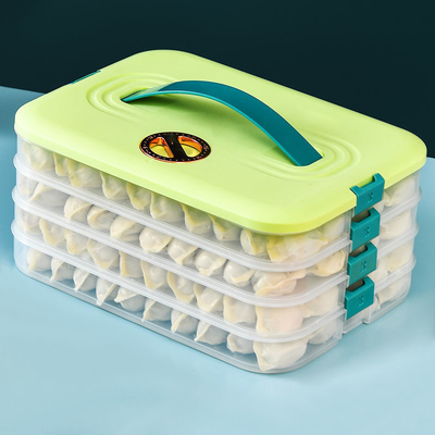 Multilayer van de het Huishoudenopslag van het Rechthoek Plastic Voedsel de Containerdoos voor Bol