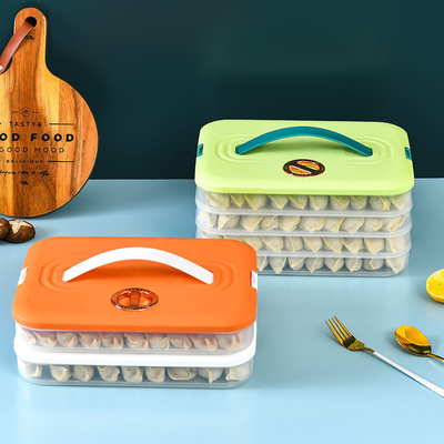 Multilayer van de het Huishoudenopslag van het Rechthoek Plastic Voedsel de Containerdoos voor Bol