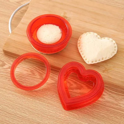 Van het de Makerdiy Koekje van de keukengereedschapcake van de de Lunchsandwich de Snijder en de Verzegelaar