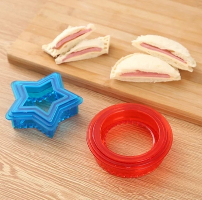 Van het de Makerdiy Koekje van de keukengereedschapcake van de de Lunchsandwich de Snijder en de Verzegelaar