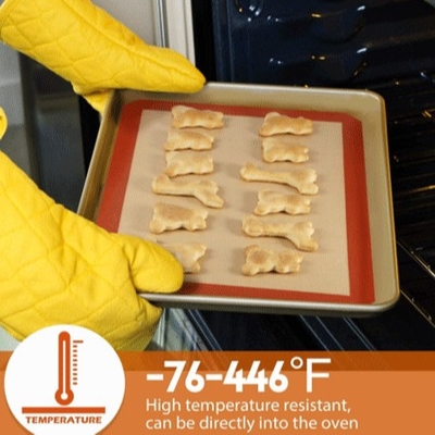 Non-Stick de keukenbaksel Pan Mat van Mat Premium Food Safe van het Siliconebaksel