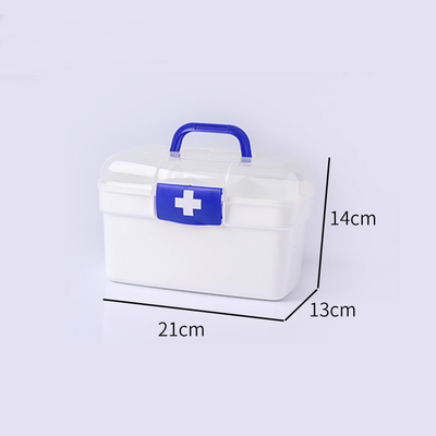 Draagbare Medische Houseware Plastic Plastic de Geneeskundedoos 1L-3L van de Producteneerste hulp