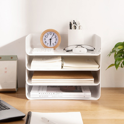 Organisator Drawers For Office van het huishouden de Stapelbare Plastic Bureau
