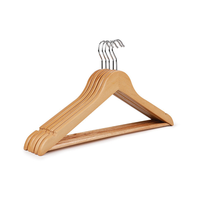 Eco Vriendschappelijke Houten Kleerhangers in Massa voor Kleren niet Misstap