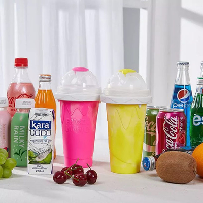 Stro van de Tuimelschakelaarmilkshake bottle with van Smoothie van de silicone Slushy Reis