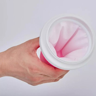 Stro van de Tuimelschakelaarmilkshake bottle with van Smoothie van de silicone Slushy Reis