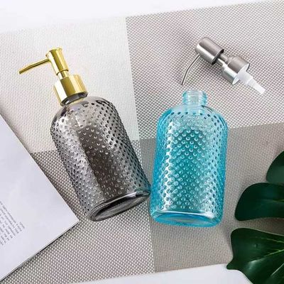 Houseware 400ml de Fles van de de Shampoobadkamers van het Desinfecterend middelglas met Automaatpomp