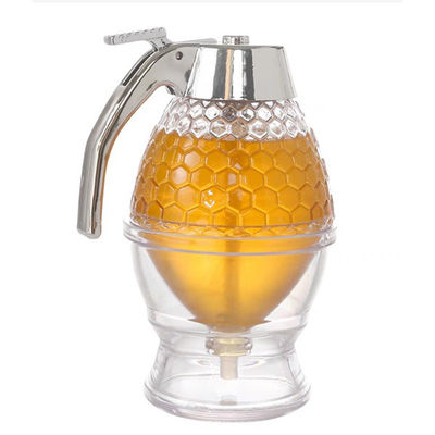 Metgezel van de de automaat transparante acryl200ml honeypot muffin van de druppel de vrije honing