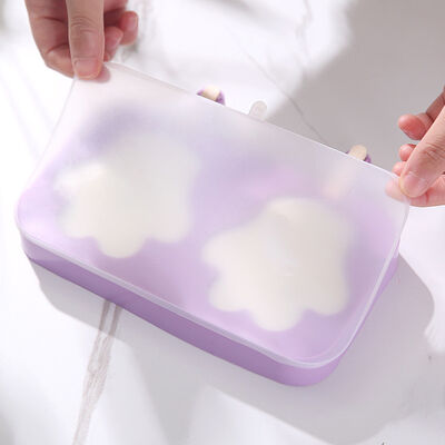 Vorm van het silicone de Purpere DIY Roomijs met de Levering van de Stokkeuken