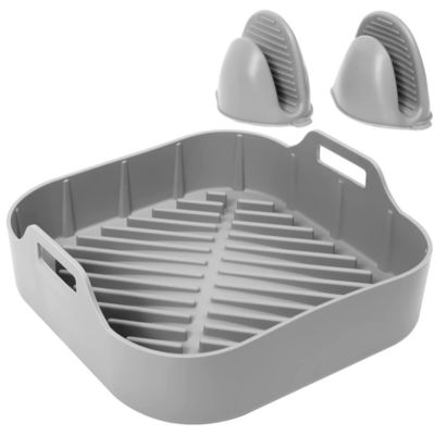 Van de het Siliconepot van de luchtbraadpan van de het Voedsel de Veilige Opnieuw te gebruiken Lucht Mand van het de Braadpansilicone