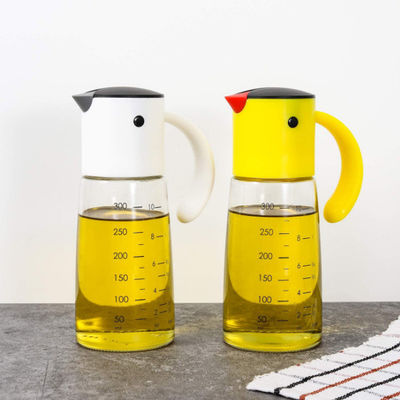 Olive Oil Dispenser Bottle Leakproof-het Roestvrije staal Non-Drip Spuiten van het Glasolie- en azijnstelletje