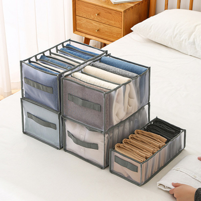 7 van de het Huishoudenopslag van de netkleding van de de Containerlade de Organisator For Wardrobe